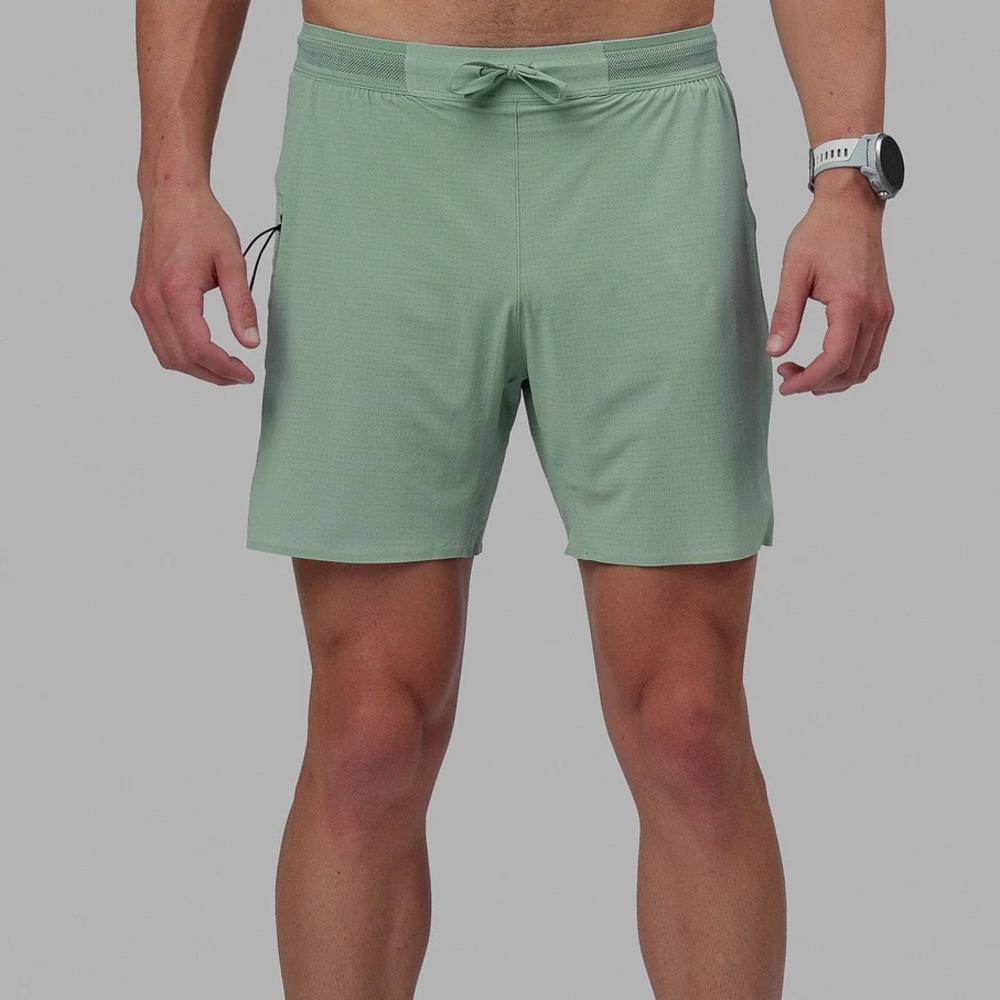 LSKD UltraAir 6" Lined PerformanceShort - Iceberg Green